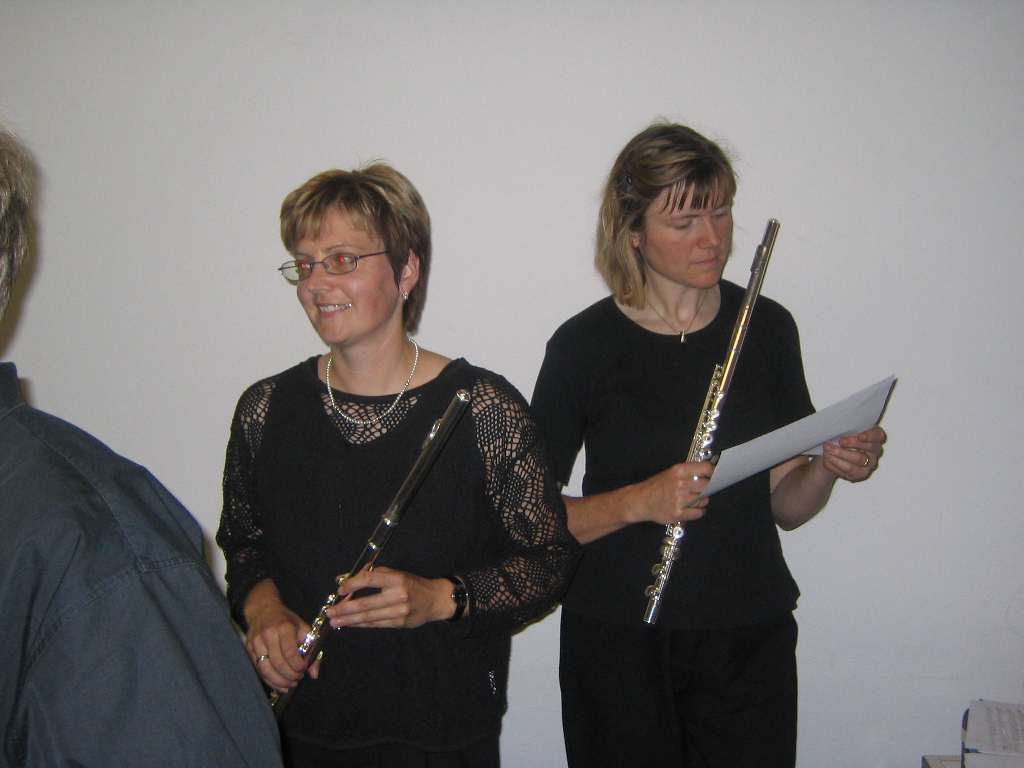 Vor dem Konzert