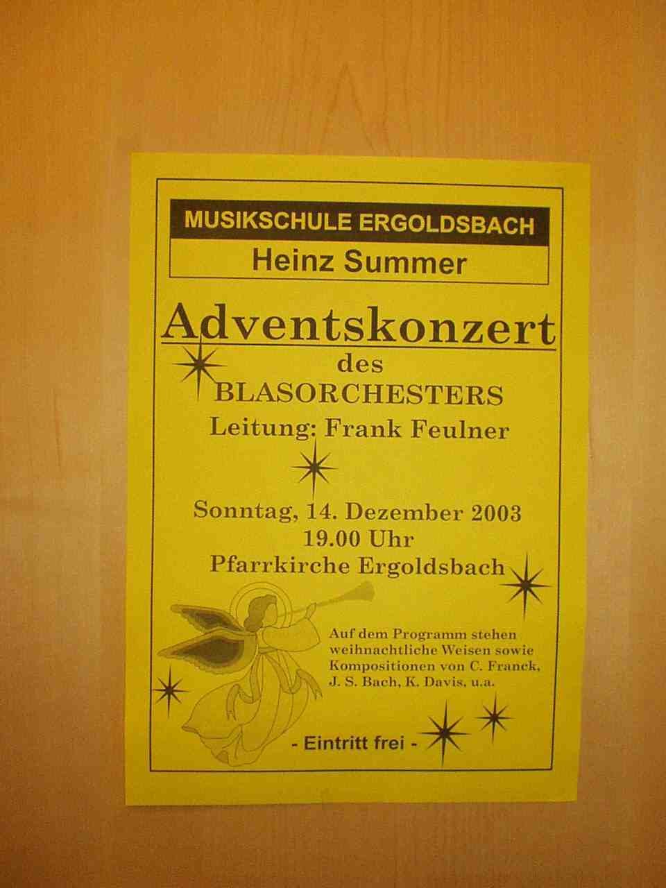 Plakat Ergoldsbach