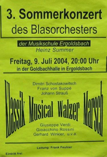 Sommerkonzert 2004